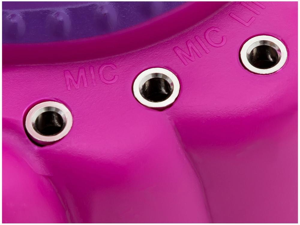 Microfone Com Pedestal Luluca Fun - 14