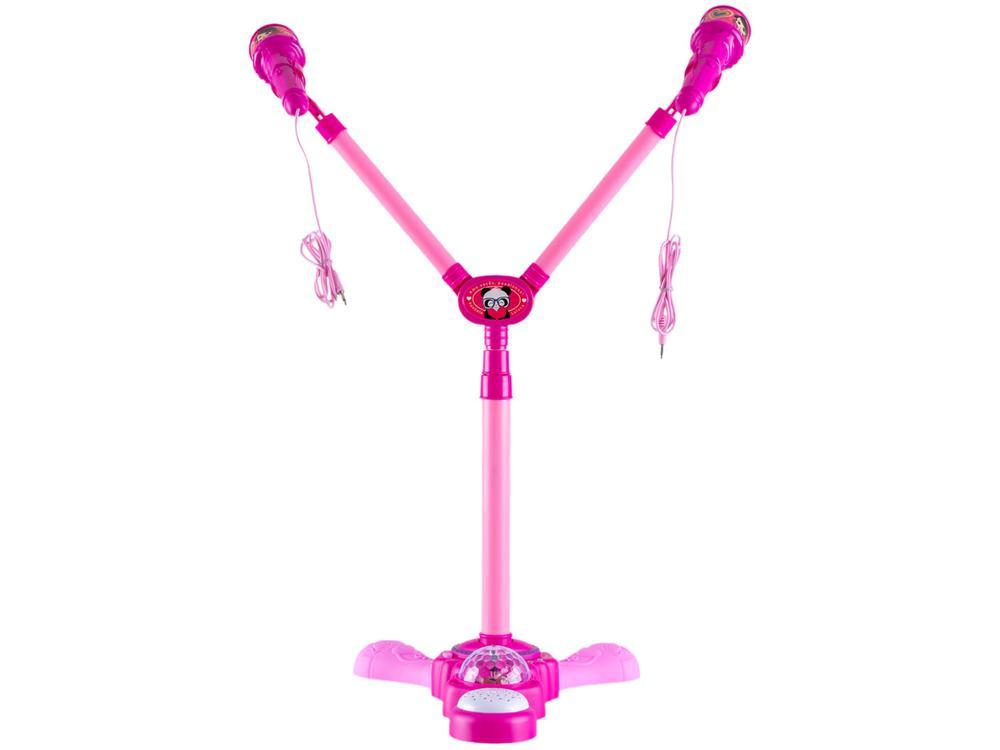 Microfone Com Pedestal Luluca Fun - 5