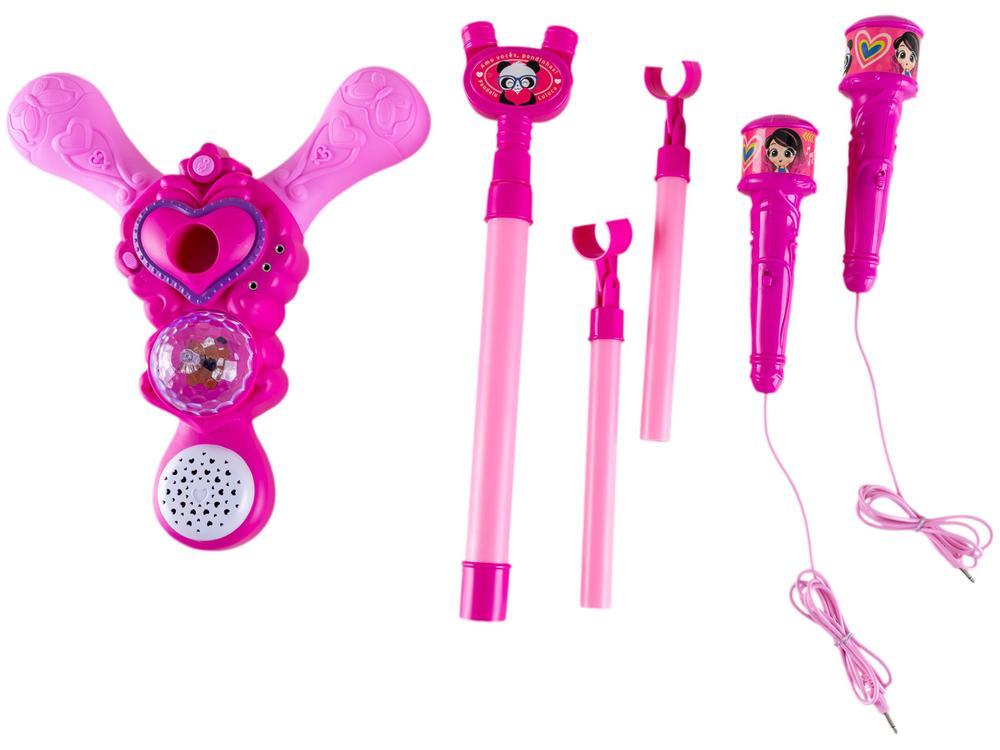 Microfone Com Pedestal Luluca Fun - 8