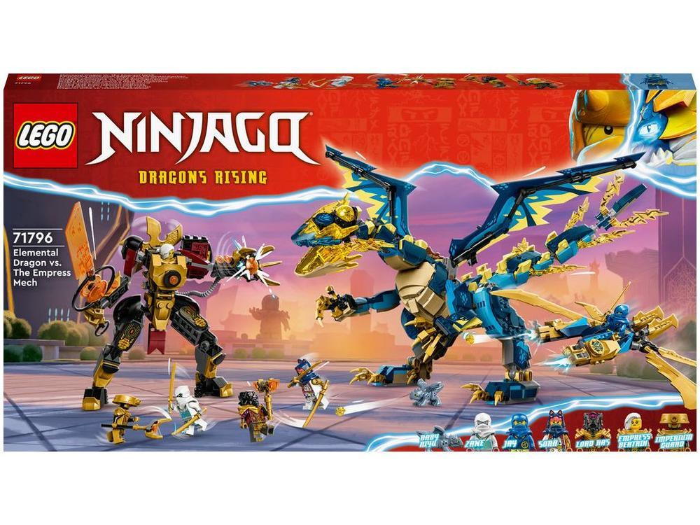 LEGO Ninjago Dragão Elementar vs O Robô da  - 1