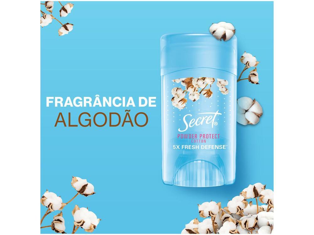 Desodorante Antitranspirante Secret Gel Algodão 45g - 13