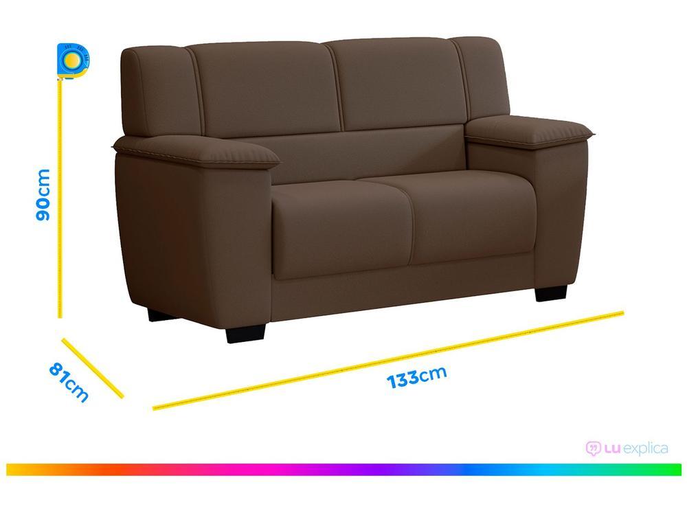 Conjunto de Sofás 2 e 3 Lugares Milão Besthouse - 4