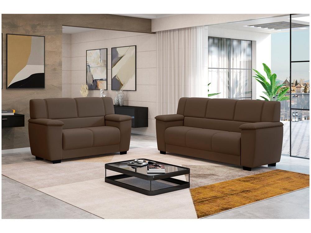 Conjunto de Sofás 2 e 3 Lugares Milão Besthouse - 5