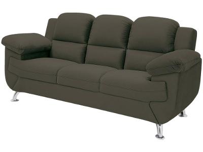 Sofá 3 Lugares Suede Spazium Linoforte