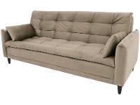 Sofá-cama Casal 3 Lugares Reclinável Suede Linoforte Estela - 5