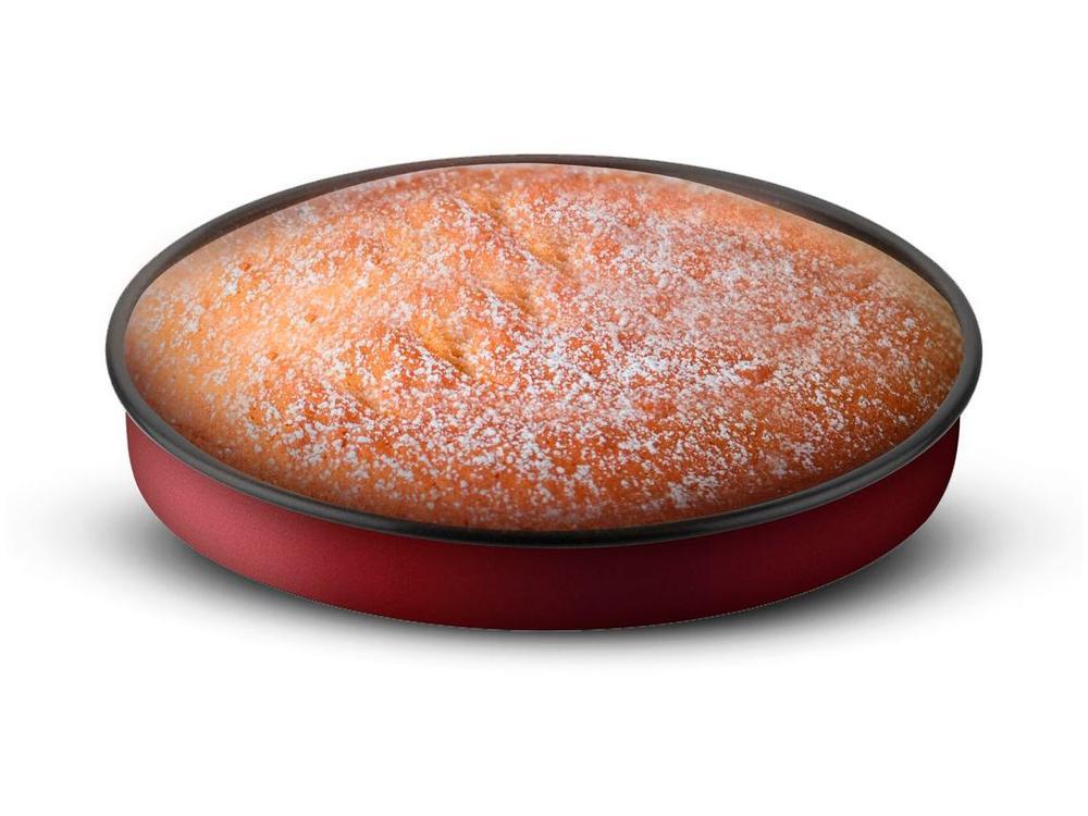 Forma de Bolo de Alumínio Redonda Antiaderente 30cm Rochedo Perfeito - 14