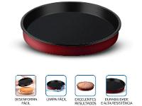 Forma de Bolo de Alumínio Redonda Antiaderente 30cm Rochedo Perfeito - 9