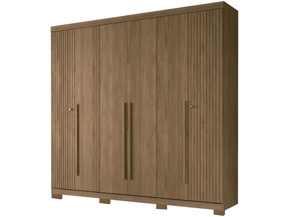 Guarda-roupa Casal 6 Portas 4 Gavetas - 1
