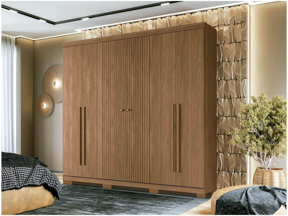 Guarda-roupa Casal 6 Portas 4 Gavetas - 4