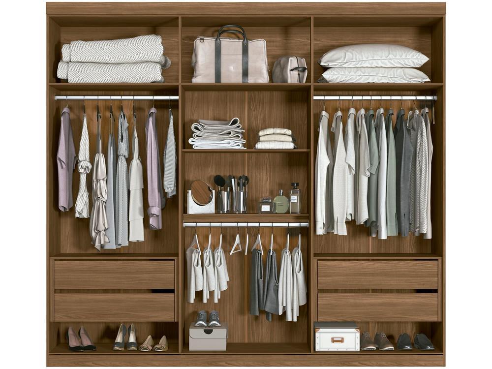 Guarda-roupa Casal 6 Portas 4 Gavetas - 5