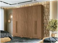Guarda-roupa Casal 6 Portas 4 Gavetas
