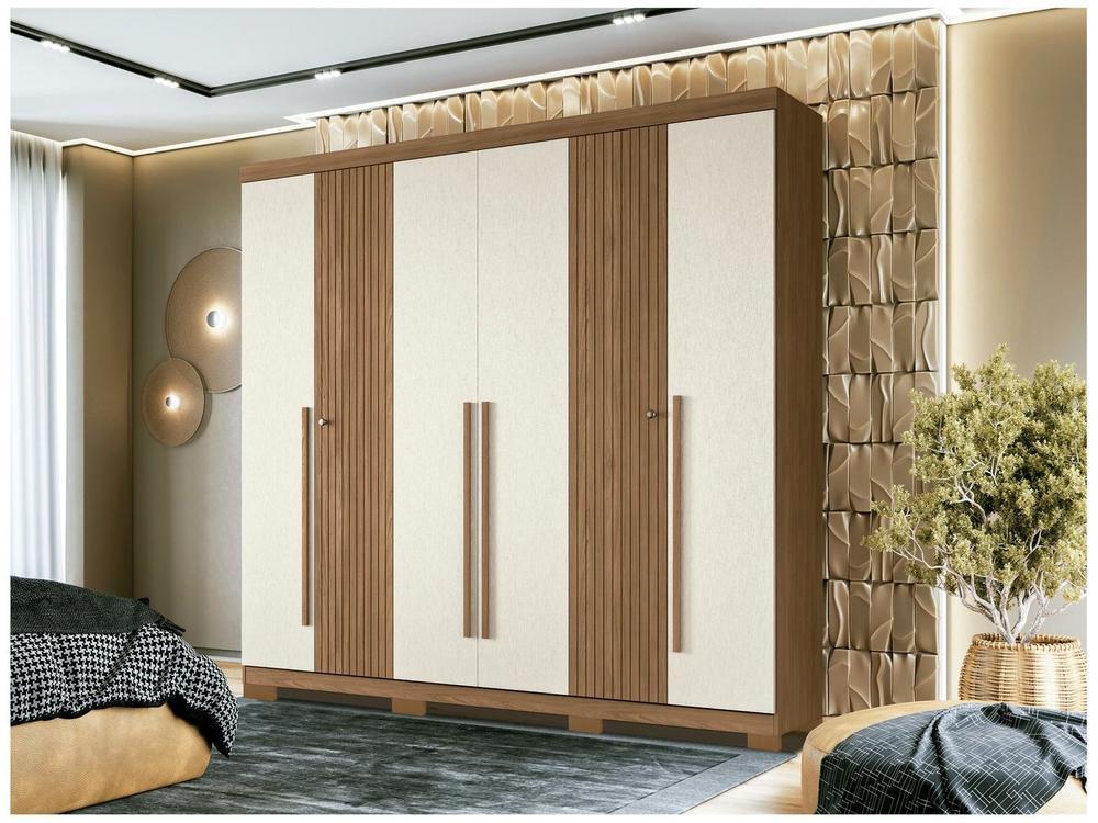 Guarda-roupa Casal 6 Portas 4 Gavetas - 8