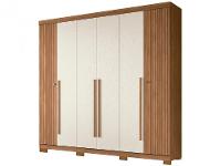 Guarda-roupa Casal 6 Portas 4 Gavetas - 1