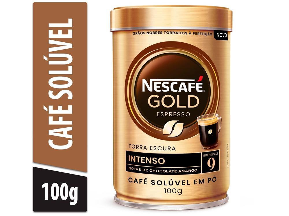 Café Solúvel Nescafé Gold Espresso Intensidade 9 - Lata 100g - 2