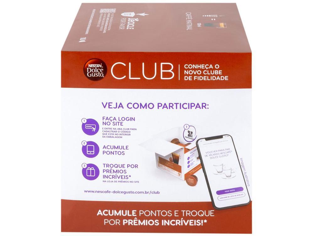 Cápsula de Café Nescafé Dolce Gusto Caffe Matinal 10 Cápsulas 80g - 14