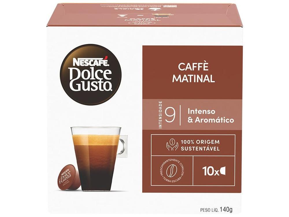 Cápsula de Café Nescafé Dolce Gusto Caffe Matinal 10 Cápsulas 80g - 19