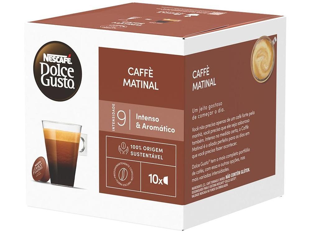 Cápsula de Café Nescafé Dolce Gusto Caffe Matinal 10 Cápsulas 80g - 20