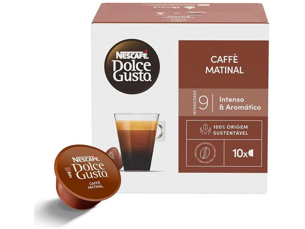 Cápsula de Café Nescafé Dolce Gusto Caffe Matinal 10 Cápsulas 80g - 4