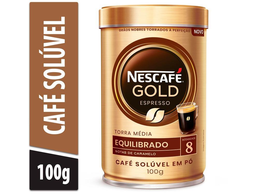 Café Solúvel Nescafé Gold Espresso Intensidade 8 - Lata 100g - 2