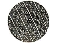 Aparelho de Jantar e Chá 20 Peças Biona de Cerâmica Redondo Bege e Preto Donna - 3