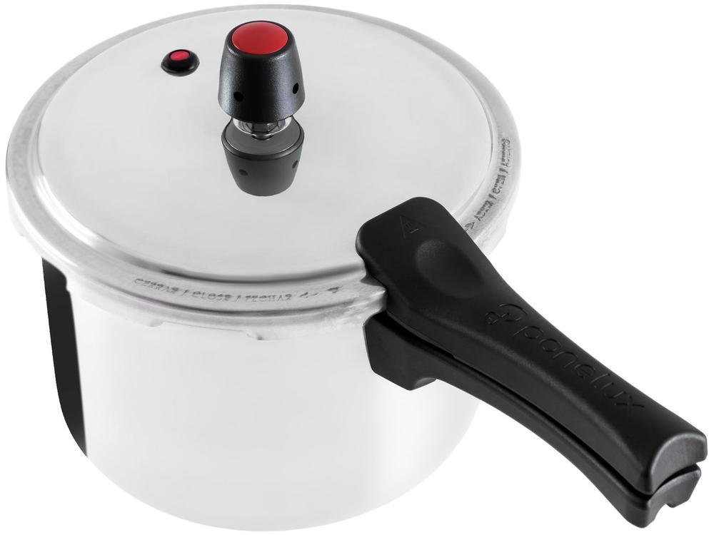 Panela de Pressão Panelux 4,5L Prata Fechamento Externo Magnific - 4