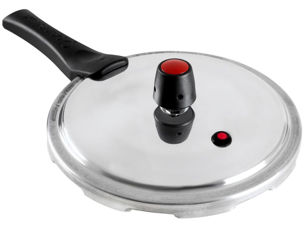 Panela de Pressão Panelux 4,5L Prata Fechamento Externo Magnific - 8