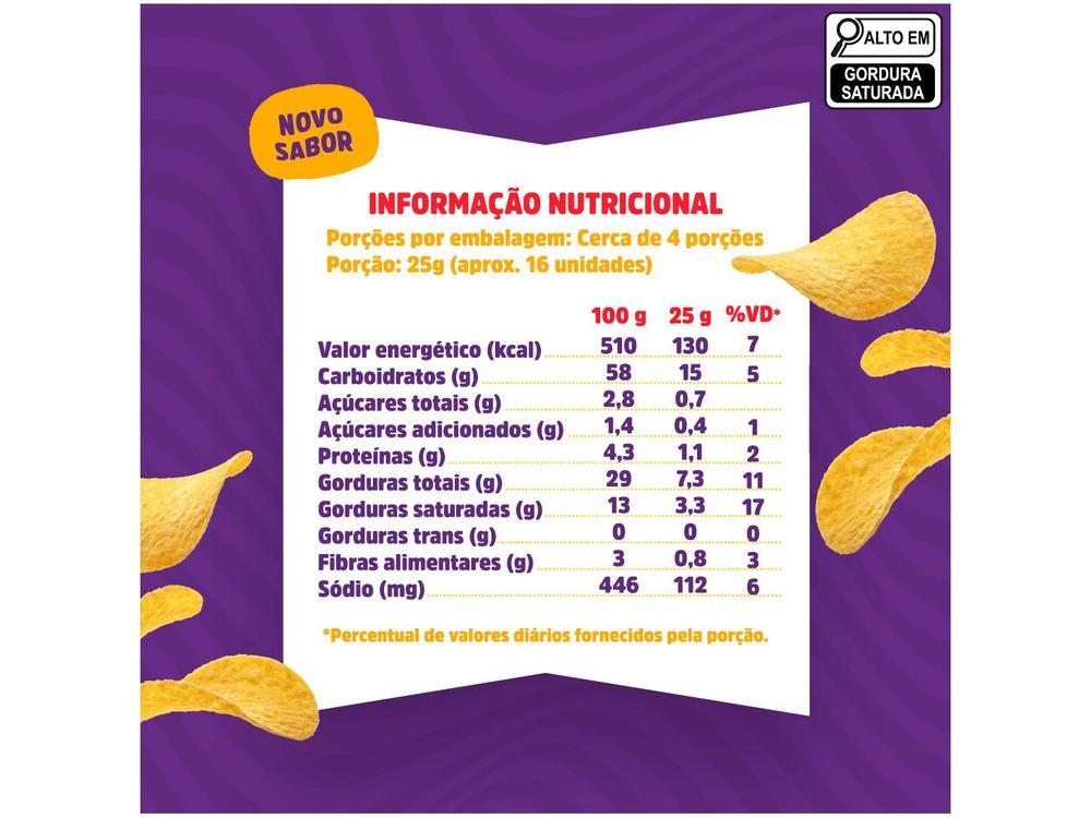 Batata Pringles Cheddar Bacon 105g - 4