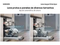 Lava-louças Samsung 10 Serviços com Função - 7