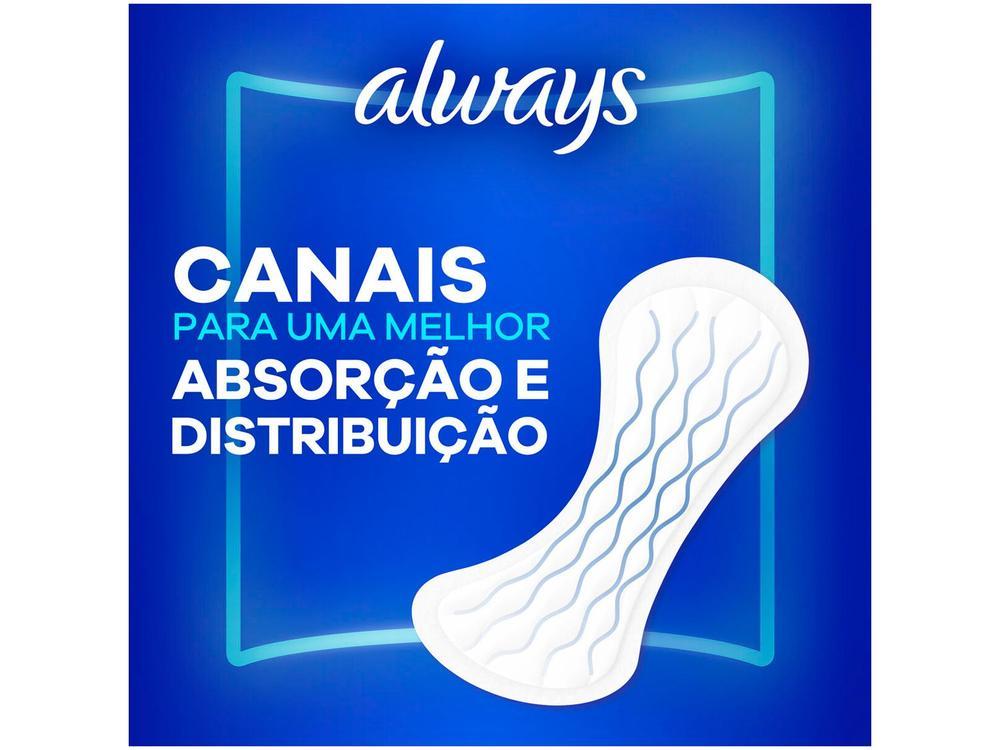 Protetor Diário Always Sem Perfume Respirável - 3