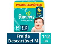 Fralda Pampers ConfortSec Tam. M 6 a 10Kg 112 Unidades - 11