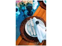 Aparelho de Jantar e Chá 20 Peças Tramontina de Porcelana Branco Redondo Silvia