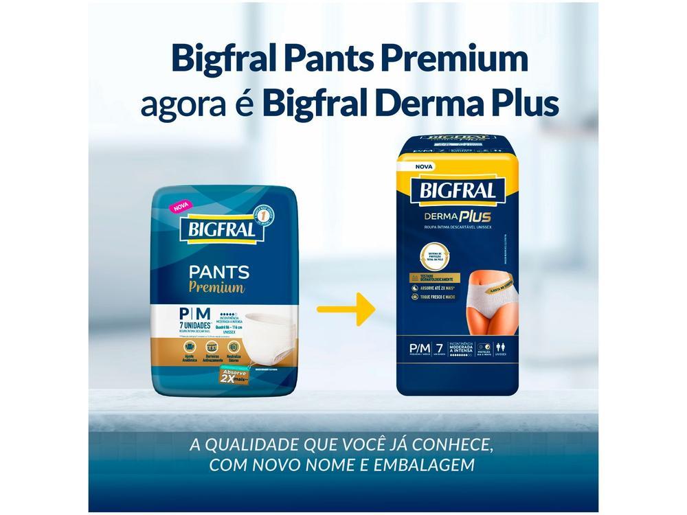 Roupa Íntima Descartável Bigfral Derma Plus P/M - 4