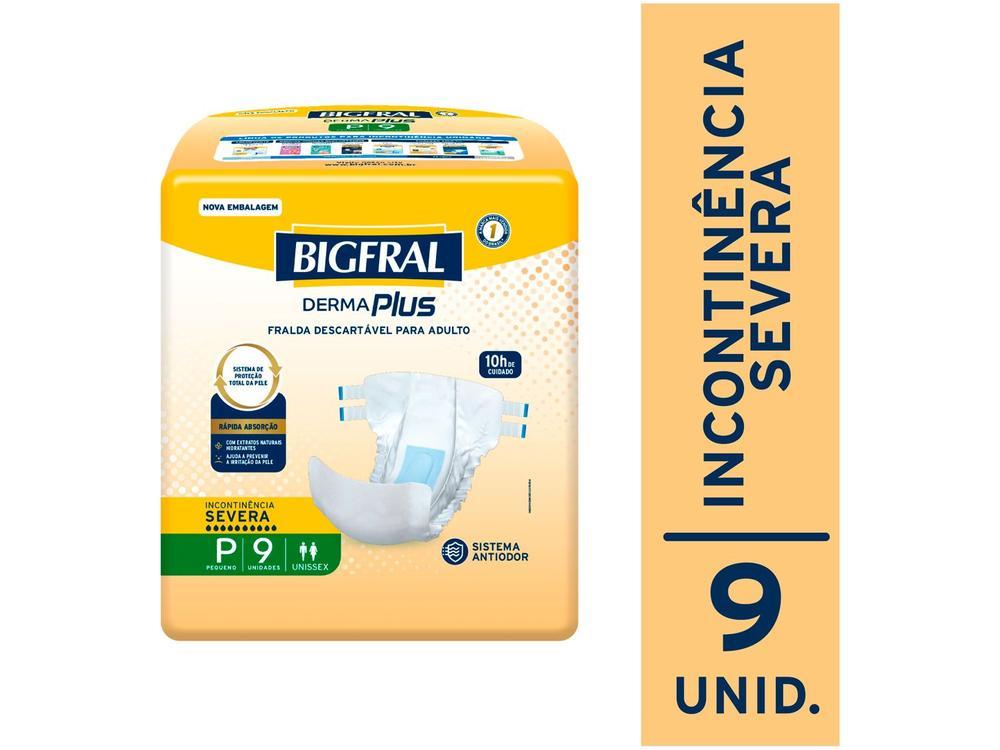 Fralda Geriátrica Bigfral Derma Plus P - 2