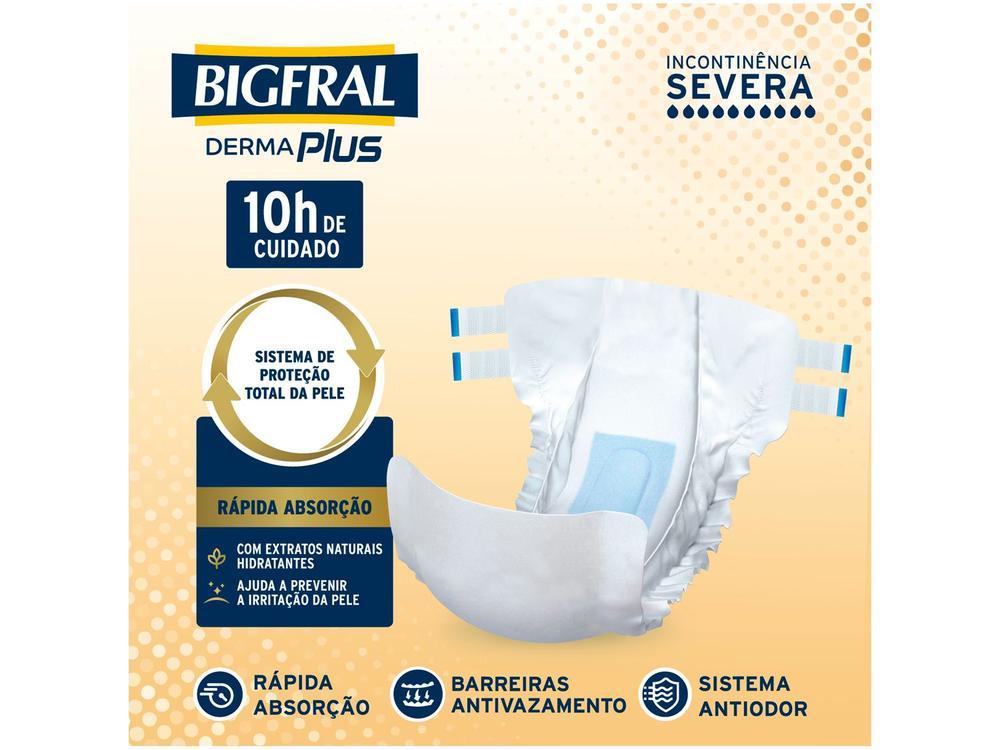 Fralda Geriátrica Bigfral Derma Plus P - 5
