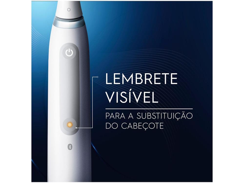 Escova de Dente Elétrica Oral-B iO4, 1 Cabo + 2 Refis + Carregador + Estojo - 7