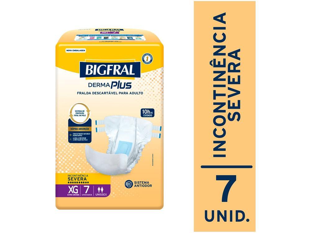 Fralda Geriátrica Bigfral Derma Plus XG - 2