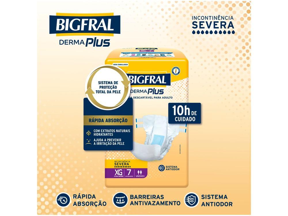 Fralda Geriátrica Bigfral Derma Plus XG - 3