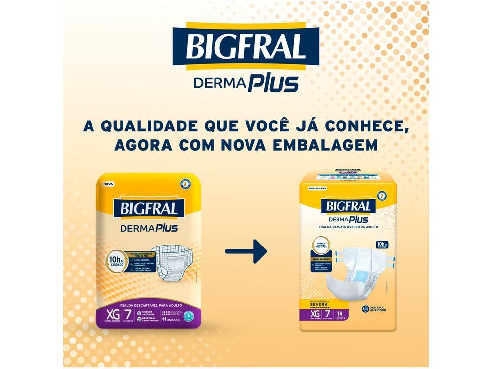 Fralda Geriátrica Bigfral Derma Plus XG - 4