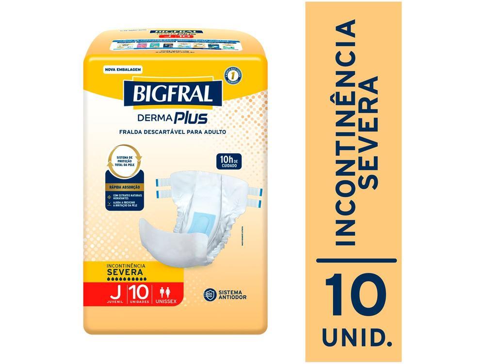 Fralda Geriátrica Bigfral Derma Plus Juvenil - 2