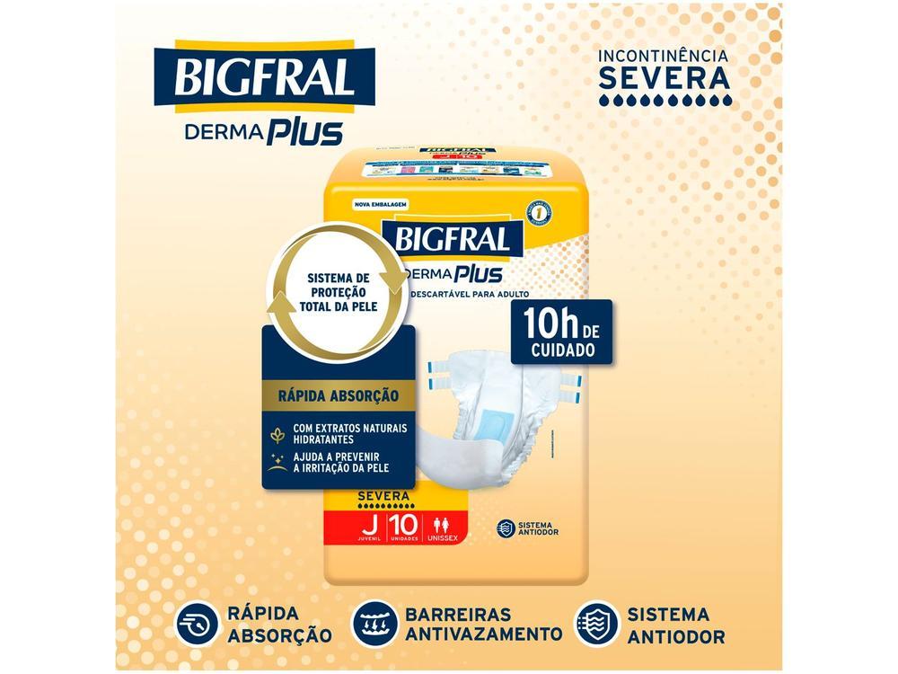 Fralda Geriátrica Bigfral Derma Plus Juvenil - 3