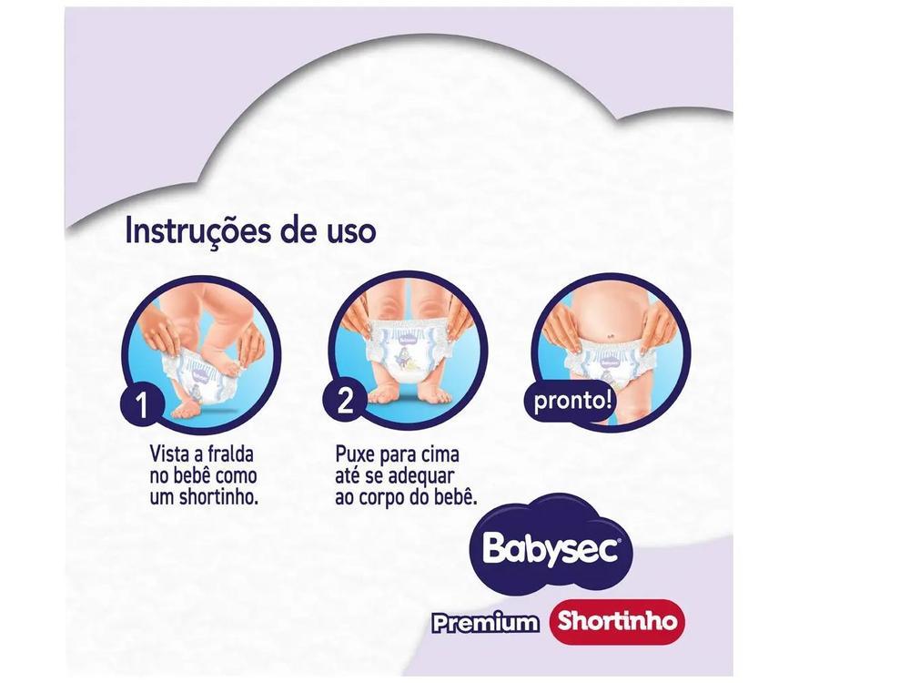 Fralda Shortinho BabySec Premium Galinha Pintadinha G 8,5 a 12kg 48 Unidades - 6
