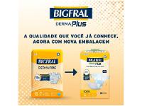 Fralda Geriátrica Bigfral Derma Plus G 7 Unidades