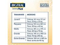 Fralda Geriátrica Bigfral Derma Plus G 7 Unidades - 6