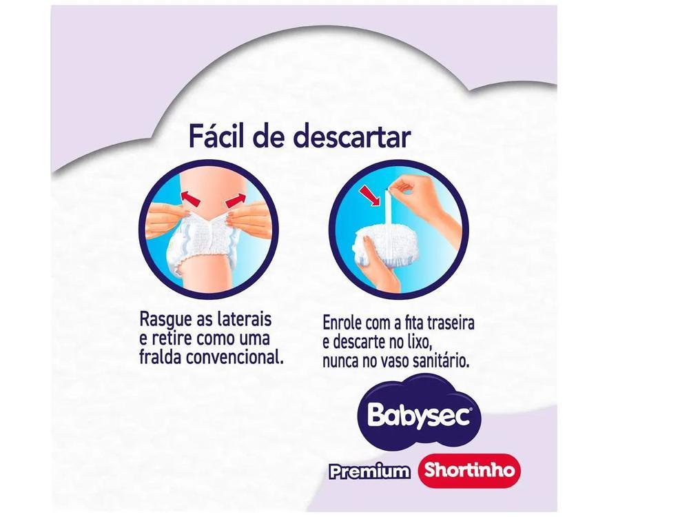 Fralda Shortinho BabySec Premium Galinha Pintadinha Tam. M 5 a 9,5kg 60 Unidades - 6