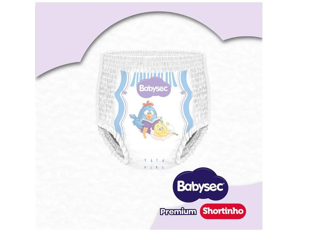 Fralda Shortinho BabySec Premium Galinha Pintadinha Tam. M 5 a 9,5kg 60 Unidades - 8