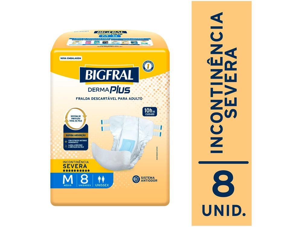 Fralda Geriátrica Bigfral Derma Plus M - 2