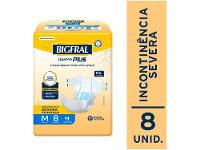 Fralda Geriátrica Bigfral Derma Plus M - 2