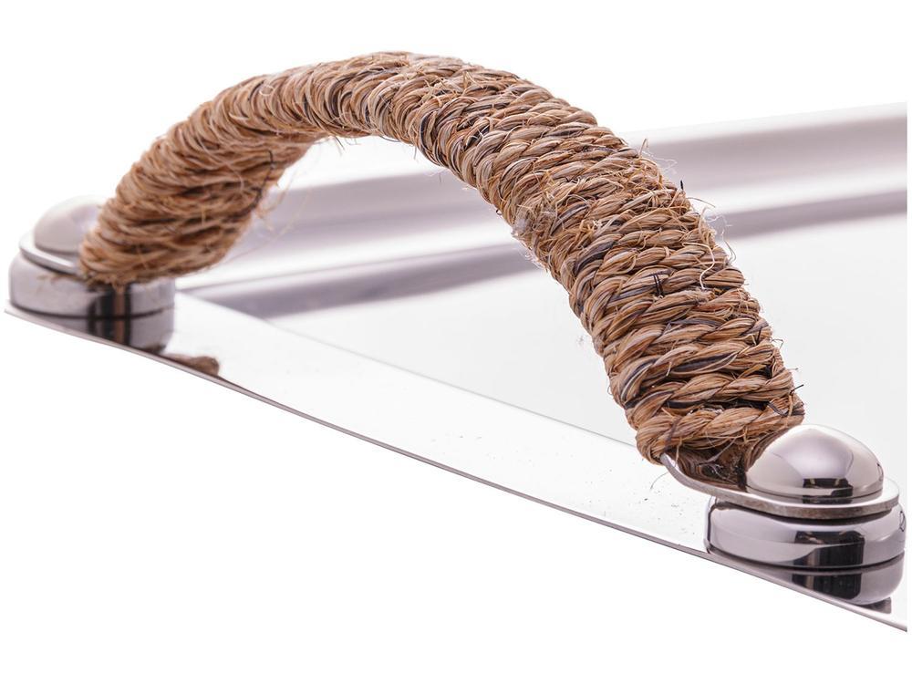 Bandeja Inox para Servir Retangular Wolff Manhattan 27x33cm - 4