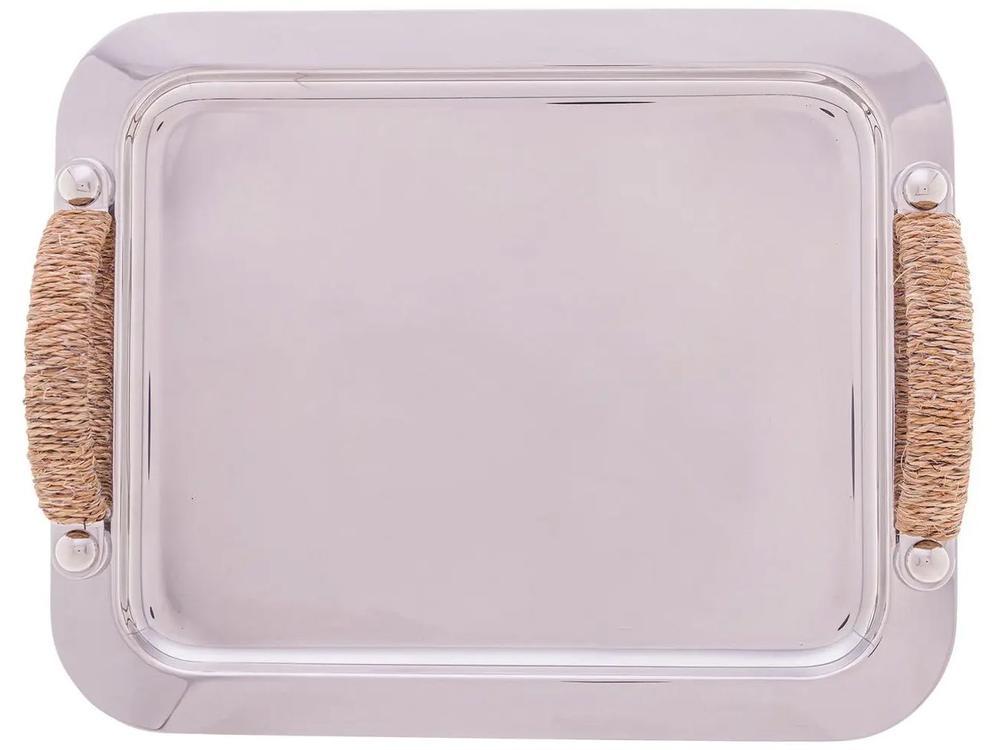 Bandeja Inox para Servir Retangular Wolff Manhattan 27x33cm - 3