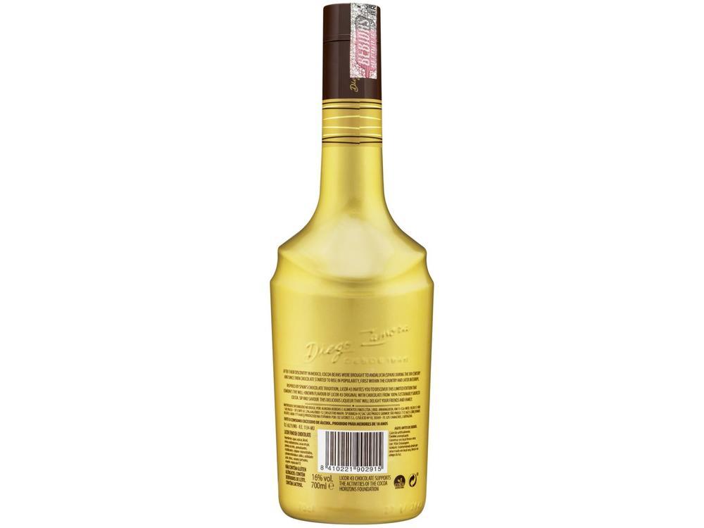 Licor Fino Diego Zamora Chocolate 43 700ml - 2
